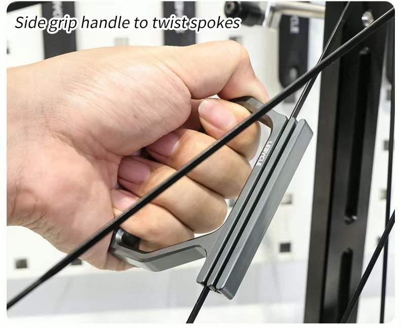 Herramienta sujeción rayos planos