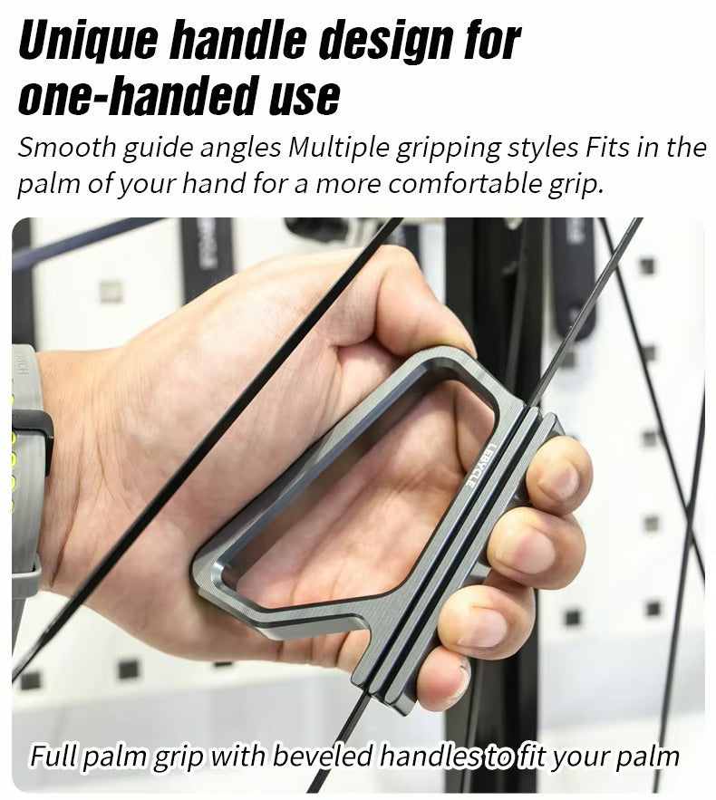 Herramienta sujeción rayos planos