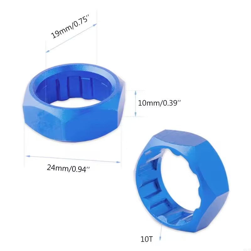 Dado para pedales shimano Risk 10T