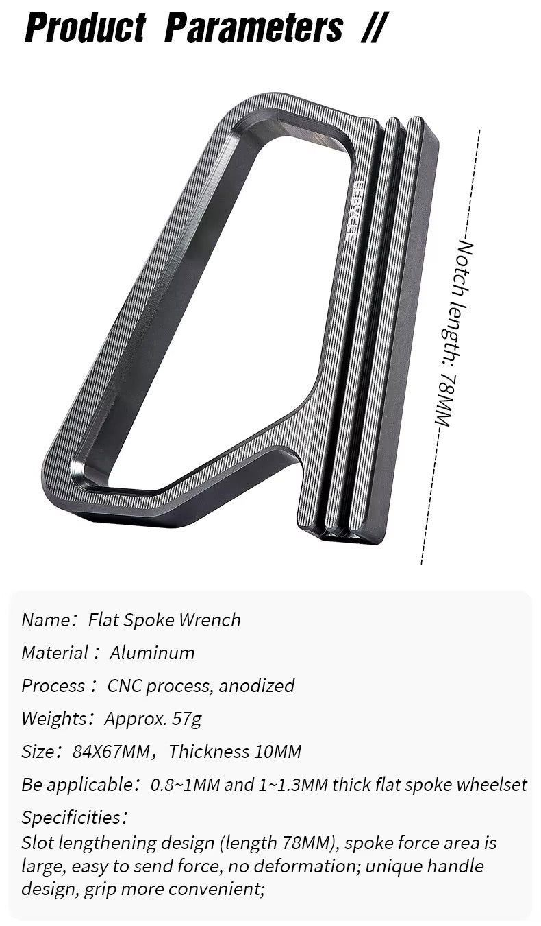 Herramienta sujeción rayos planos