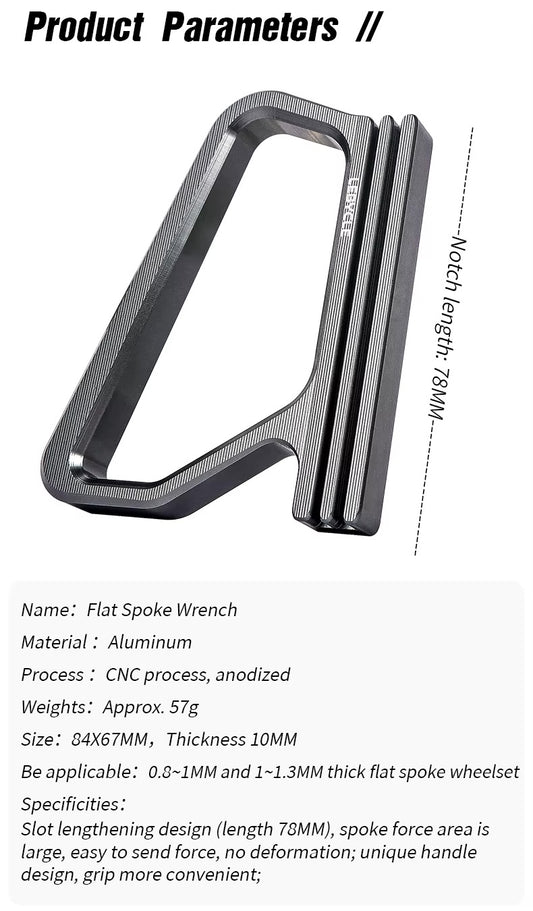 Herramienta sujeción rayos planos