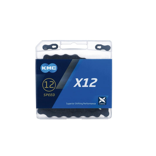 Cadena KMC X12 12v Negro