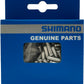 Terminal para guaya de cambios Shimano 100pcs