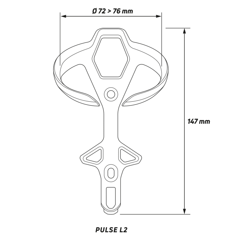 Porta termo Pulse L2 Carbono