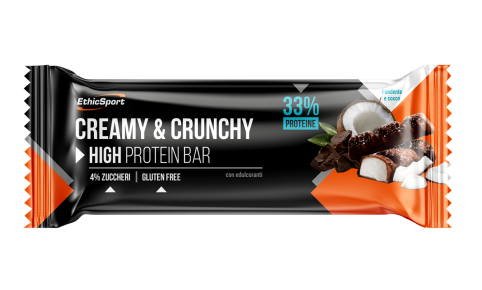 Barra Creamy & Crunchy Chocolate y Coco Ethicsport