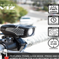 Combo Luz Delantera y trasera Lumina Micro 900 / Vmax+ 150 Nite Rider