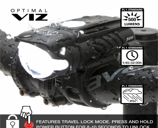Combo Luz Delantera y trasera Swift 500 / Vmax+ 150 Nite Rider