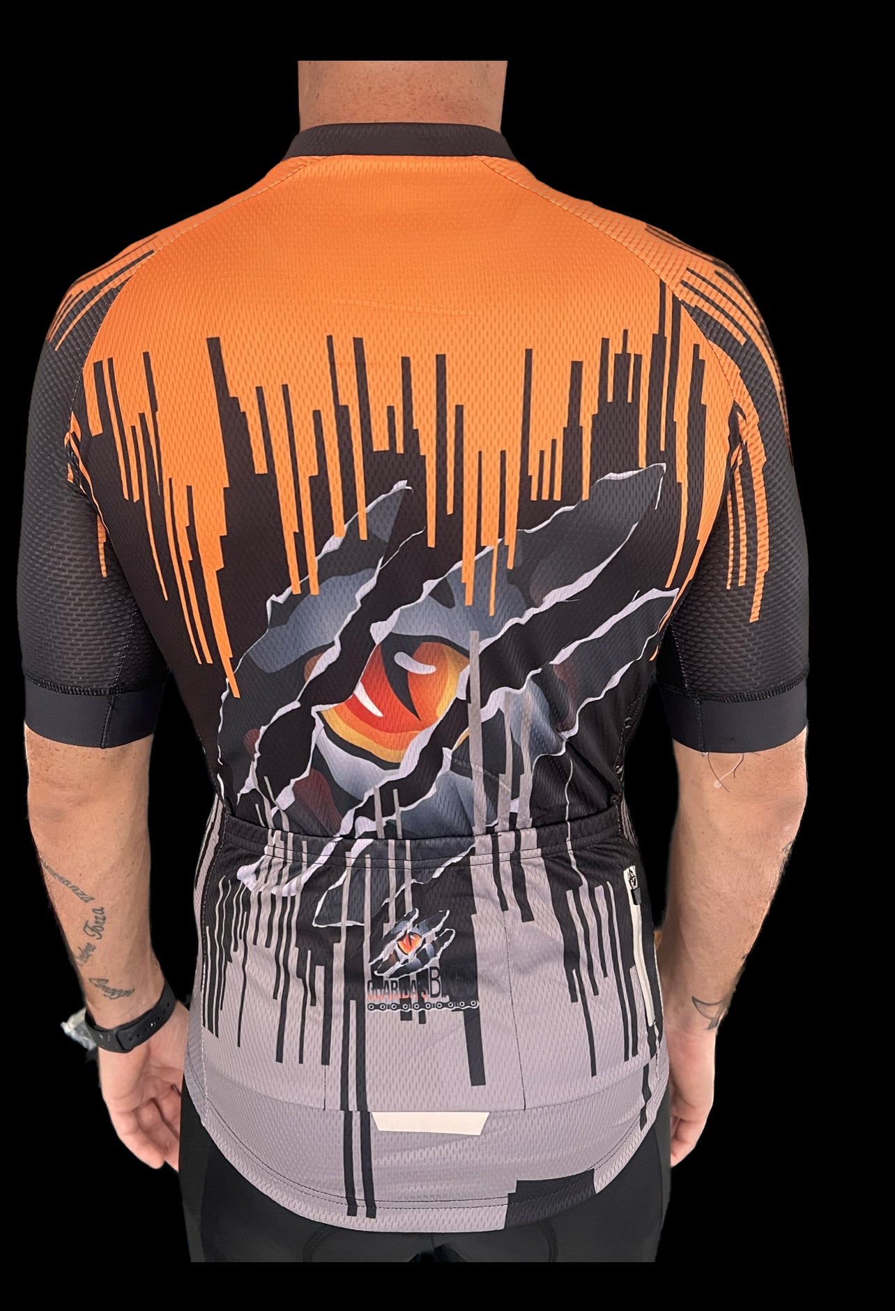 Maillot GB "Dark City" Naranja/Gris