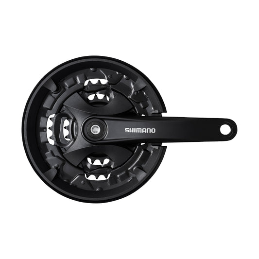 Plato y Biela Triple Shimano Alivio 3x9V MT-101
