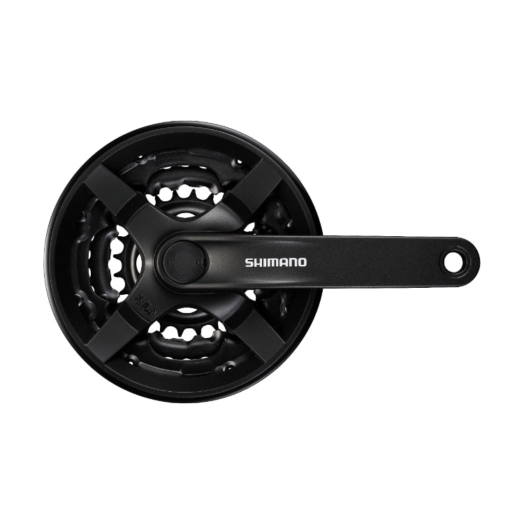 Plato y Biela Shimano Tourney 3x8/7/6